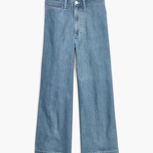 Madewell Emmett Wide-Leg Jeans in Langston